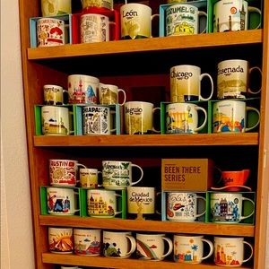 Starbucks been there series collectible mugs